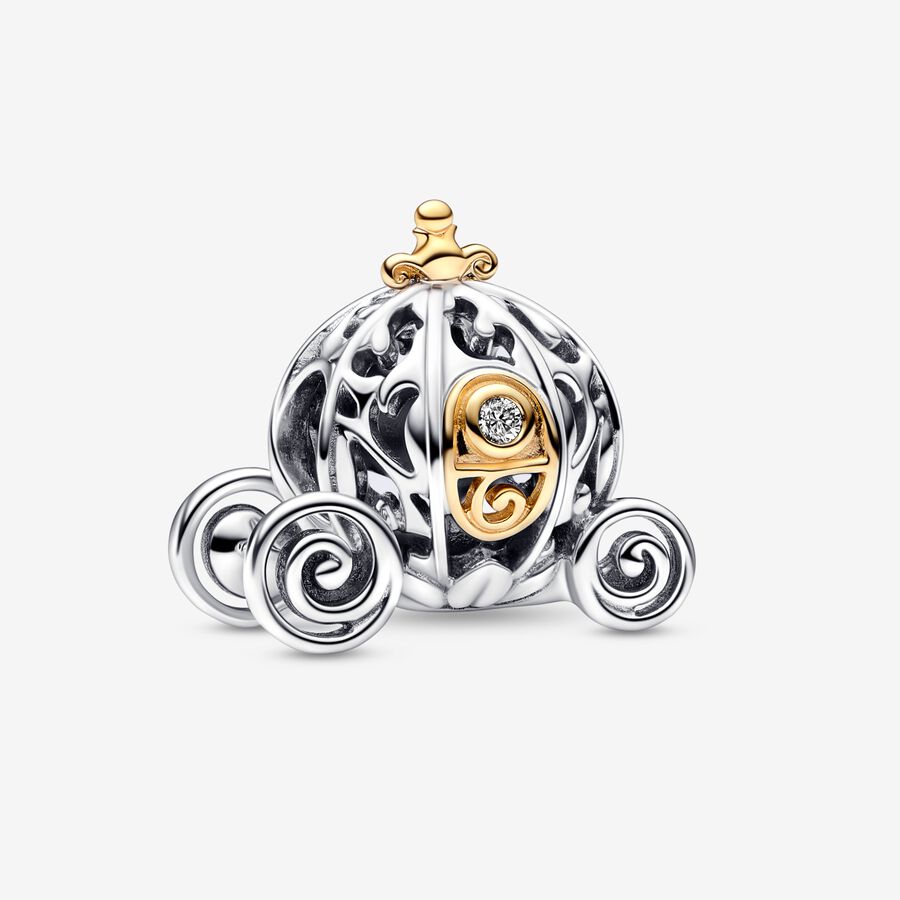 Disney 100th Anniversary Cinderella's Enchanted Carriage Charm image number 0