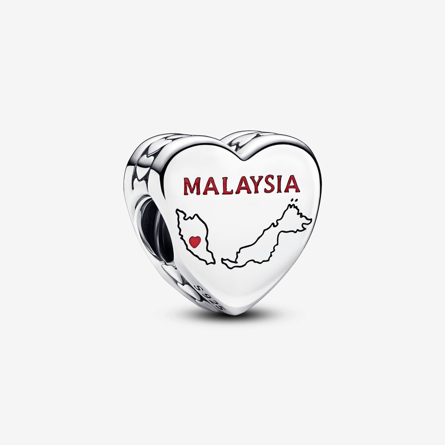 Malaysian Heart Charm image number 0